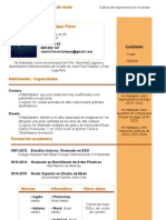 Currículum y Cartas Combinadas de Rocío López