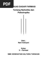 Download TugasDasarFarmasiTentangNarkotikaDanPsikotropikabySektonicSN111493813 doc pdf