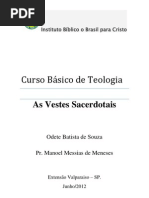 Curso Básico de Teologia - As Vestes Sacerdotais