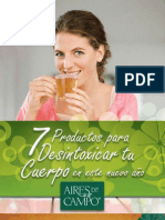 7 Productos Para Desintoxicar Tu Cuerpo