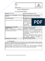 Código en Proceso/ Versión en Proceso Versión 2 - Junio. 2011 Proceso: Ejecución de La Formación Procedimiento: Gestión de Proyectos Formativos