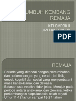 Tumbuh Kembang Remaja