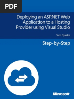 Download Deploying an ASPnet Web Application to a Hosting Provider Using Visual Studio by Potiguara Batista de Oliveira SN111515500 doc pdf