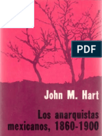 Los Anarquistas Mexicanos, 1860-1900 - John M. Hart