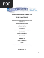 Download Technical Report - Determination of Benzoic Acid in Soft Drink by mohamad ashaziq SN111522376 doc pdf