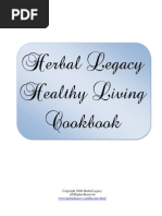 Download Healthy Living Cookbook - Excellent Vegan Recipes from HerbalLegacycom by Lisa Allen MH SN11152771 doc pdf