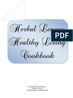Healthy Living Cookbook - Excellent Vegan Recipes from HerbalLegacy.com