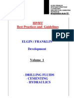 ELGIN/FRANKLIN HP/HT Drilling & Cementing Best Practices