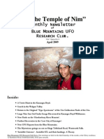 The Temple of Nim Newsletter - April 2009
