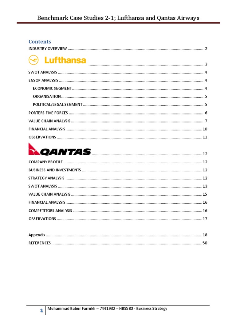 Sample benchmarking study picture