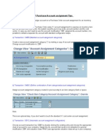 Purchase Account Assignment