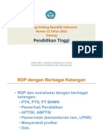 Bahan Sosialisasi UU-Dikti (Compatibility Mode)