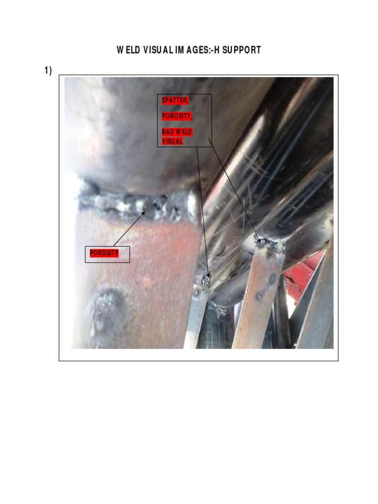 Visual Inspection of Welding Defects | PDF