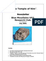 The Temple of Nim Newsletter - July 2005