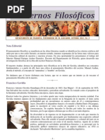 Tesis Principales e El Pensamiento de Francisco Gavidia2