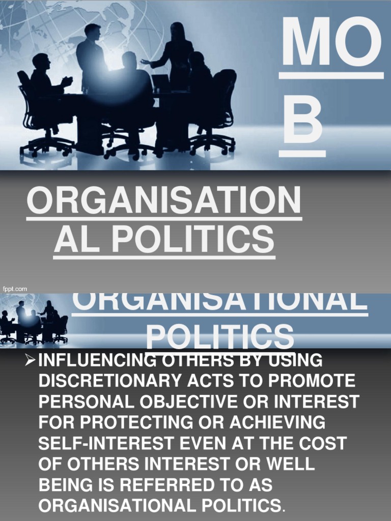 Understanding Organisational Politics | PDF | Career & Growth