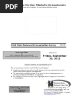 Chain Restaurant Questionnaire (2)