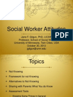 Social Worker Attitudes For Effective Practice