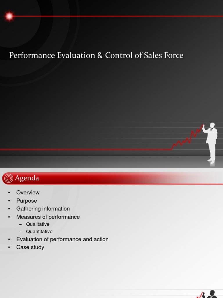 Sales Force Performance Evaluation Guide | PDF | Sales | Performance ...