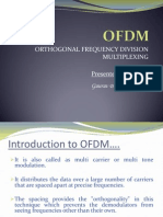 Orthogonal Frequency Division Multiplexing Presented Gaurav: By: Dubey