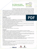 Convocatoria para Dinamizadores Del Plan de Desarrollo de La Comuna 5-Castilla