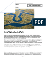 How Watersheds Work