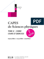 CAPES CHIMIE