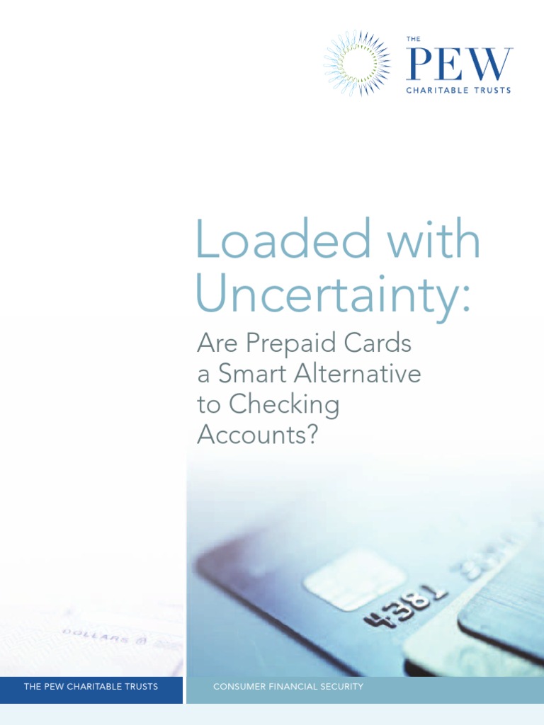 Pew Prepaid Checking Report 9'12 PDF Debit Card Overdraft