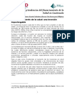 Financiamiento Salud Guatemala Final