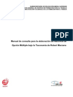 Manual Reactivos Marzano BNR Academias