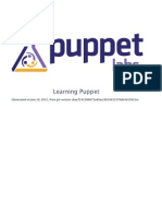 Learning Puppet: (Generated On July 18, 2012, From Git Revision 3d15621e)