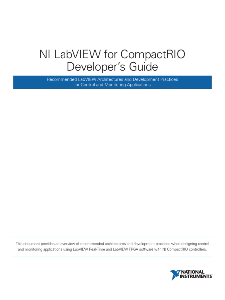 Full C Rio Dev Guide | PDF | Field Programmable Gate Array | Scada