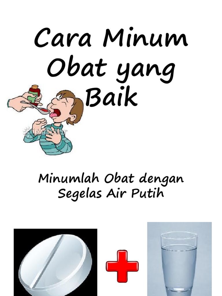 Cara Minum Obat Yang Baik PDF