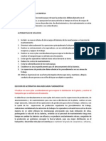 Cual Es El Problema de La Empresa