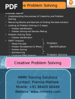 Download Creative Problem Solving by gokul8792 SN11162908 doc pdf