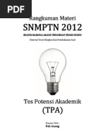 Download SMART SOLUTION Tes Potensi Akademik SNMPTN 2012 Kemampuan Penalaran Deduktif by Dimazarie SN111632811 doc pdf