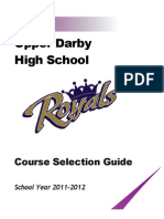 Upper Class Course Selection Guide 11-12 Doc