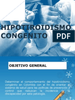 Hipotiroidismo Congenito