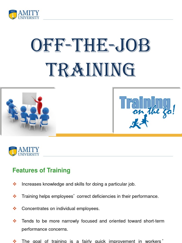 Off the Job Training Hrm Educational Technology Employment