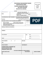 Registration Form India