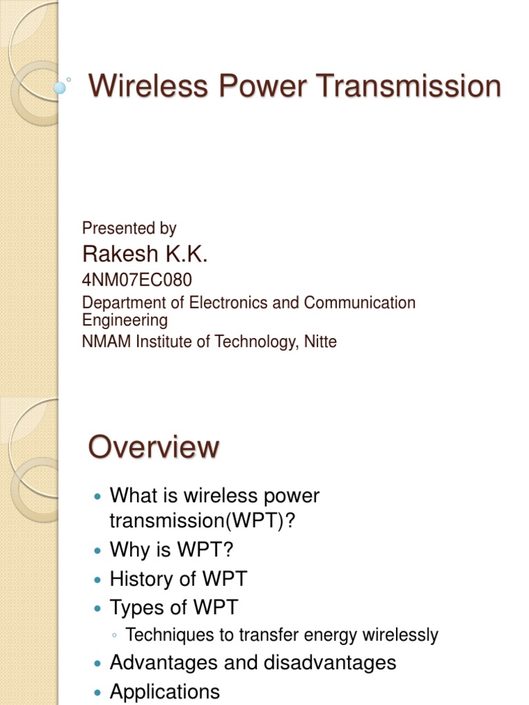 Wireless | PDF | Inductance | Electric Power Transmission