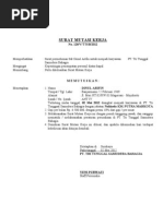 Surat pengajuan pensiun dini