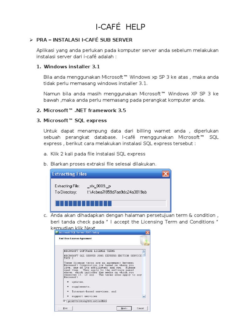 Icafe Manual | PDF