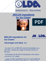 MOLDA Ingredients For Ice-Cream Production