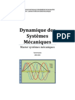 Cours-Dynamique Des Systèmes Mécaniques