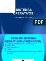 Sistemas Operativos. Sabina Del Río.