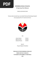 Download Memori Jangka Panjang by Mariana Ade Cahaya SN111668884 doc pdf