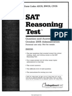 SAT Test 9