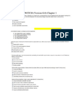 CCNP Switch Chapter 1 To 4 Exam Answers