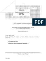 Percubaan STPM Baharu 2012/2013 - Soalan Sejarah Penggal 1